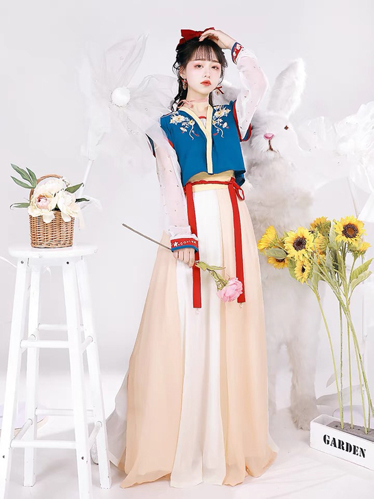 花神记##amp；mdash；柔蓝汉服女唐...