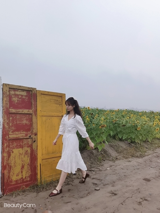 夏季抽绳不规则仙女连衣裙