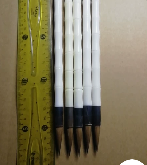 莱州毛笔,羊毫狼毫兼毫毛笔,冰清未刻字,尺...