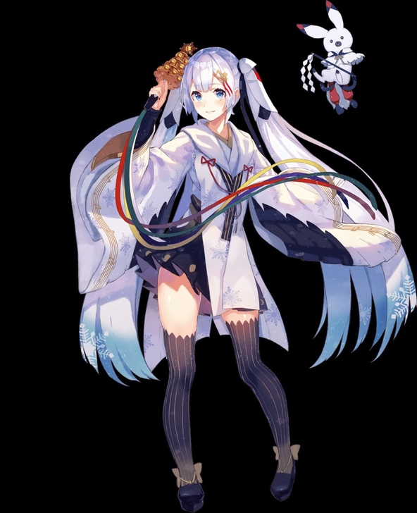 出一套18年雪初音，买来拍照啦，在家里穿过...
