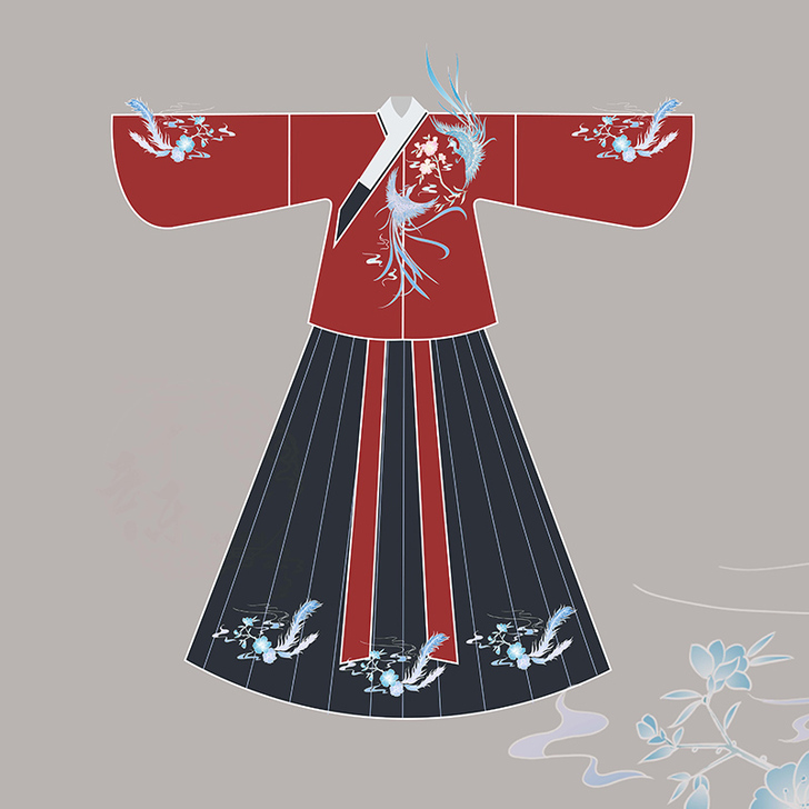 【99划算价】艺缕原创正品【鸾凤】交领汉服...