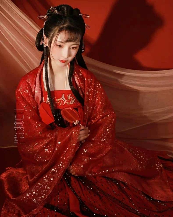 东月棠云裳纪云月胭脂金两片式齐胸襦裙汉服原...