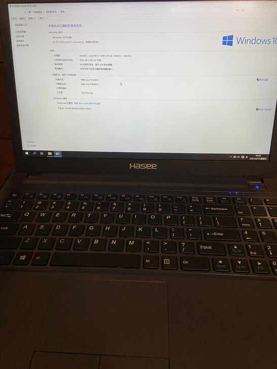 个人闲置电脑,神舟K680E-G6D1,i...