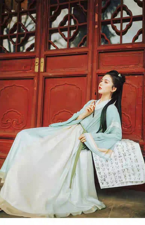 雁卿汉服出租汉服60元20天花朝记魏晋制淡...