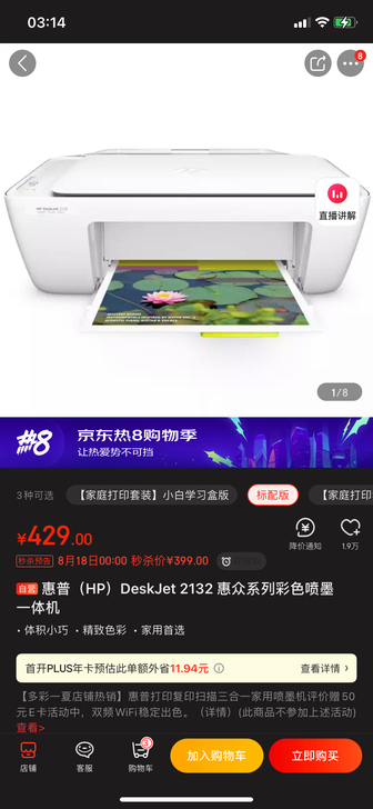 两个打印机