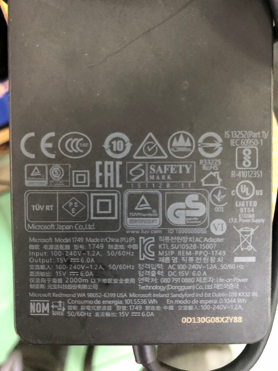 微软laptop 2扩展坞适配器。拆机。