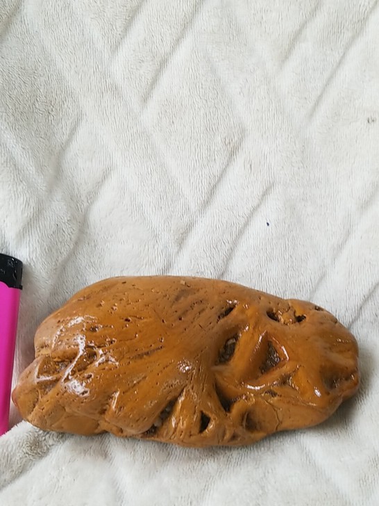 黄蜡石稻草纹