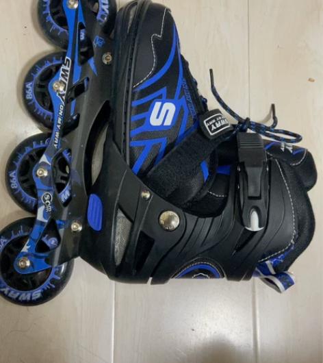 旱冰鞋,没怎么玩,女士38号,有意联系吧 ...