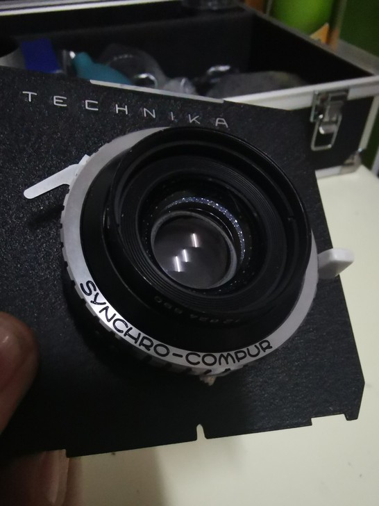 施耐德100mm 5.6大画幅镜头,带林哈...