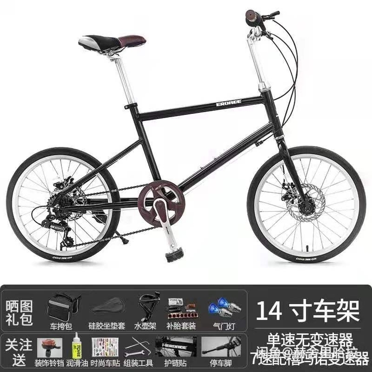 德国EROADE自行车女轻便变速单车男成年...