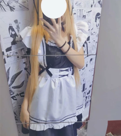 cos女仆男仆装,九成新,江浙沪包邮 配件...