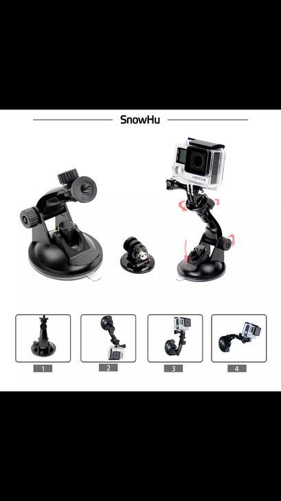 SJCAM SJ4000 Yi 4K脚架适...