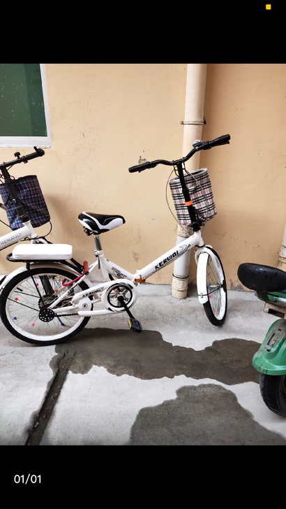 全新16寸20寸折叠自行车男女学生成人单车...