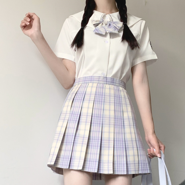 1件8折/2件6折 笙笙 JK制服百褶裙正...