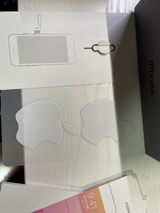 iPhone 8 原装 取卡针+贴纸