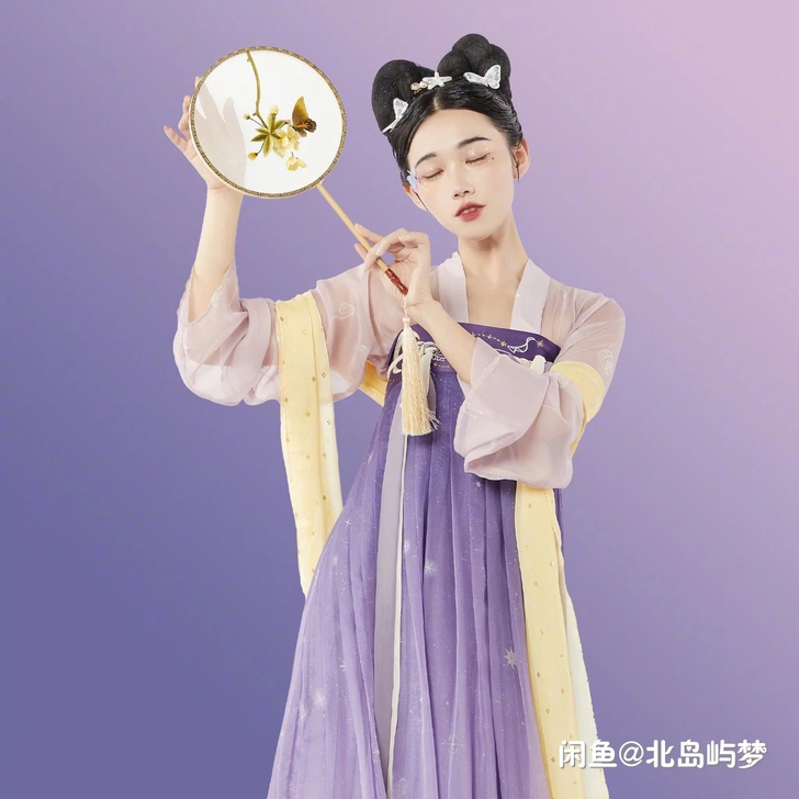 OPPO Reno6星黛紫盲盒 汉服 织羽...