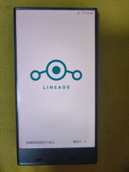 夏普402sh,刷了江灵lineageos...