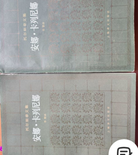 安娜 卡列尼娜旧书，1982年4月第一版。...