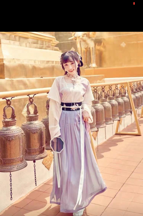 【十三余 小豆蔻儿】[月出之光]刺绣坦领半...