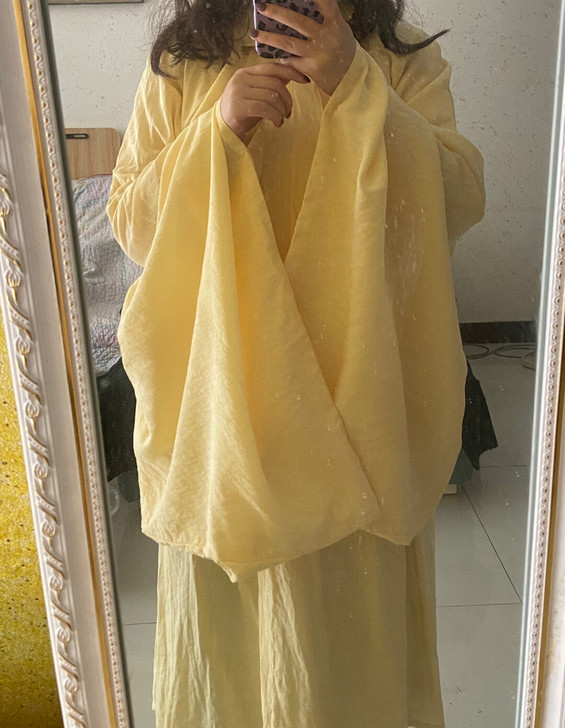 天丝棉麻来料汉服