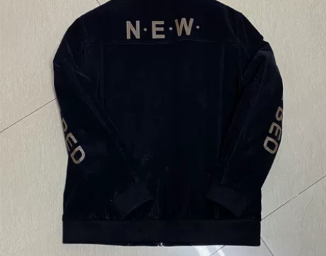 全新男士黑色羽绒服 时尚，潮流，休闲，卡码...