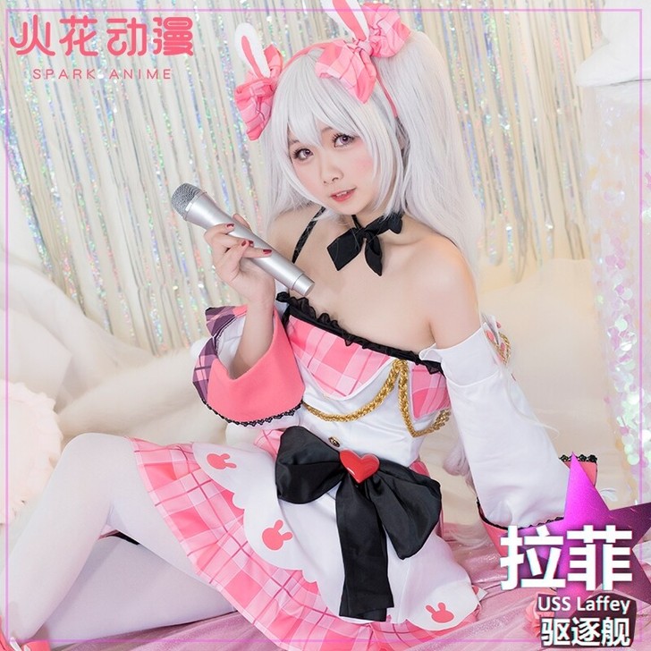 火花动漫拉菲兔兔偶像cos