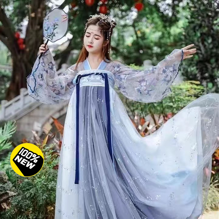 花神赋汉服女中国风古装古风仙气超仙仙女樱花...