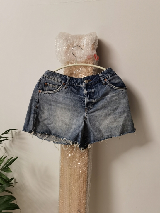 Topshop全新牛仔短裤，36码