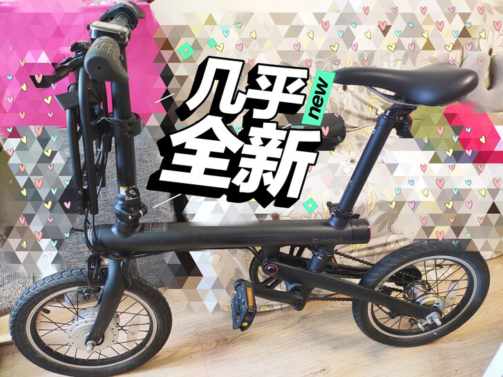 米家骑记第一代第一批预定货，配有原厂前货架...