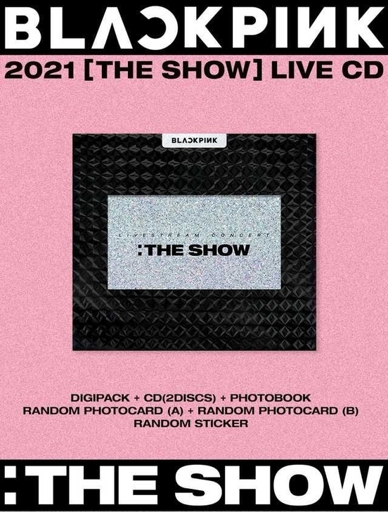 blackpink the show cd...