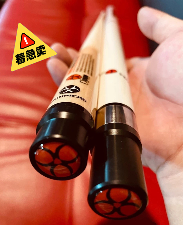 练球房解散了， 美洲豹台球杆中头杆##am...