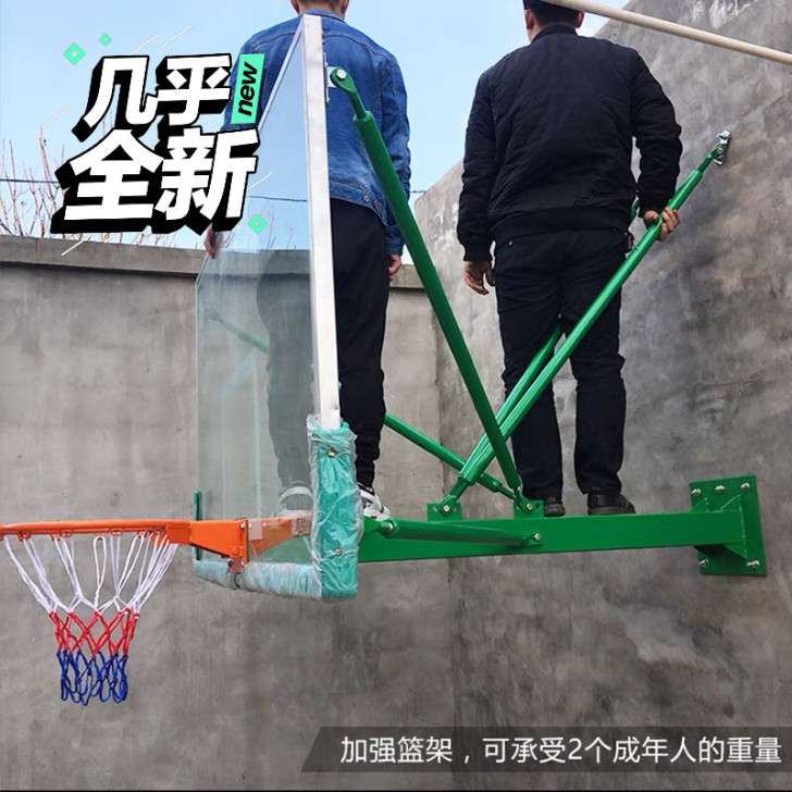 「篮球架出售」五月份买的，一直没得空装，今...