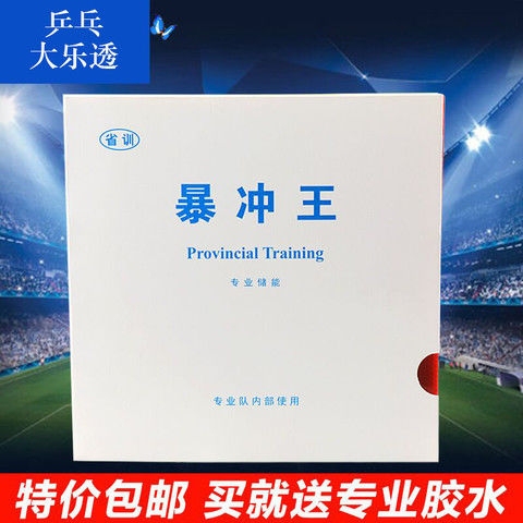 省训暴冲王弧圈快攻爆冲王SXZY-3反胶乒...