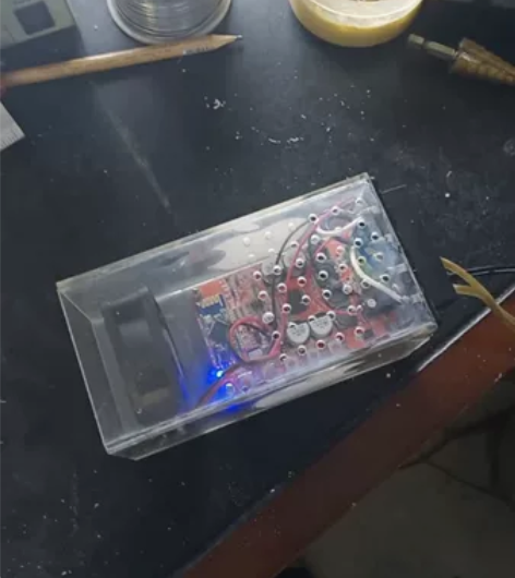 蓝牙音箱一套,12V蓝牙主板加手工制作,静...