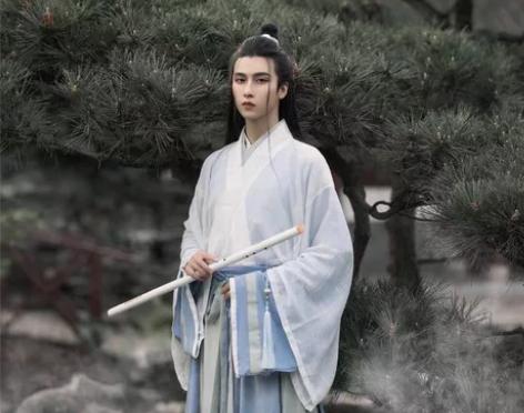 汉服,男装,魏晋风,拍照穿过一次,几乎全新...