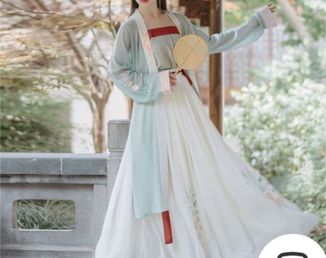 包邮！芙蓉 三件套 茗月萱家汉服 和图片一...