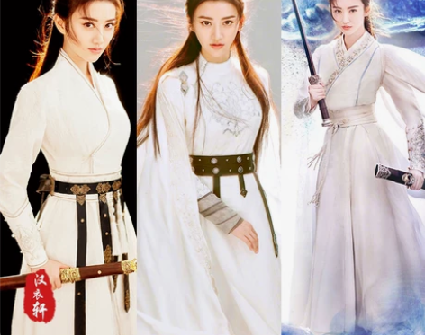 火王之破晓之战景甜同款影视古装女汉服骑马服...