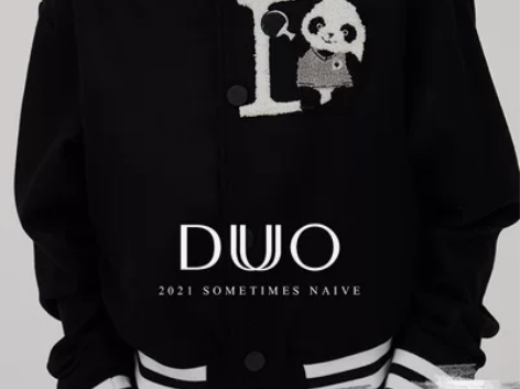 DUO智仙生 本期bi入熊猫幸运棒球外套 ...