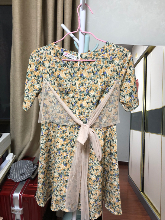 全新轻熟风连衣裙女法式复古夏季新款小个子气...