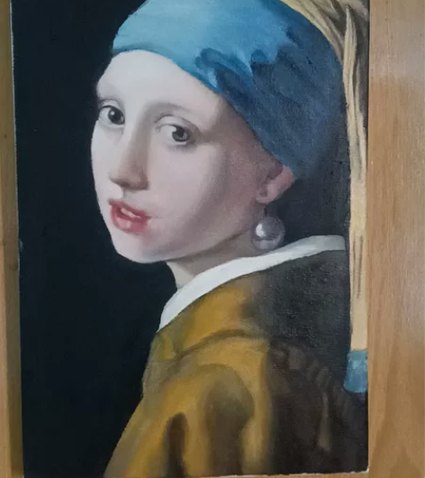 纯手绘油画 30cm×20cm