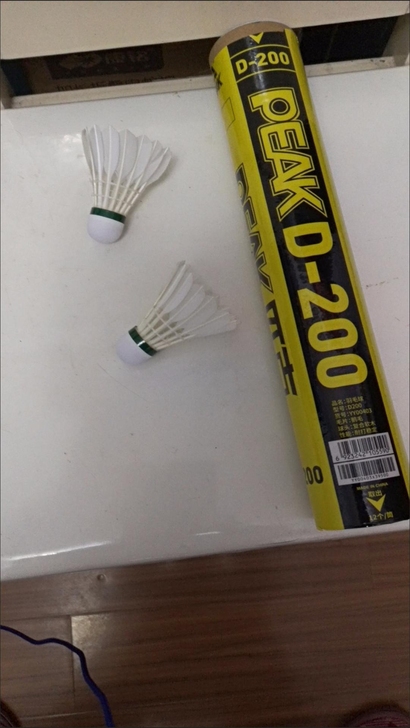 PEAK匹克耐打羽毛球D200训练男女适用...
