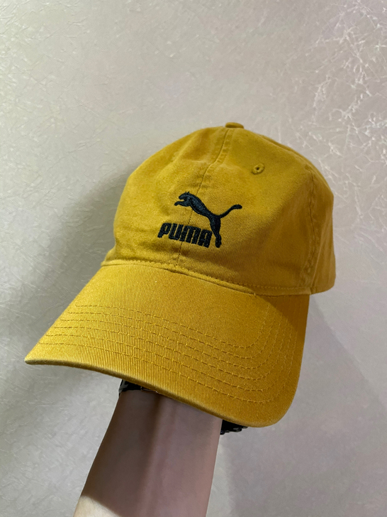 puma帽子,姜黄色,专柜店入手,绝对正品...