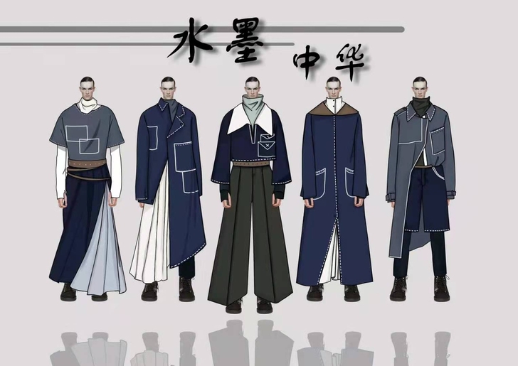 服装效果图/服装款式图 设计