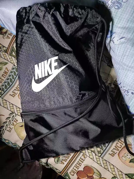 nba束口袋NIKE抽绳双肩防水背包男女旅...