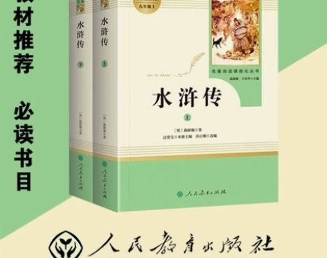 特价促销 艾青诗选和水浒传原著正版施耐庵九...
