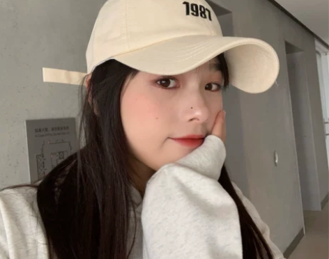 韩版纯色简约刺绣休闲棒球帽女遮阳春夏百搭软...