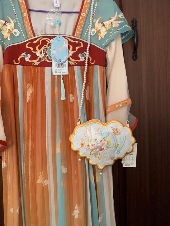全新包邮风回小院汉服绣花包汉服百搭包汉服配...