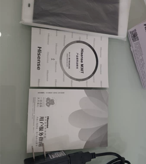 朋友店里的柜台样机，全新手机，海信M30T...