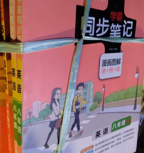 学霸同步笔记，八年级英语，九年级数学，物理...