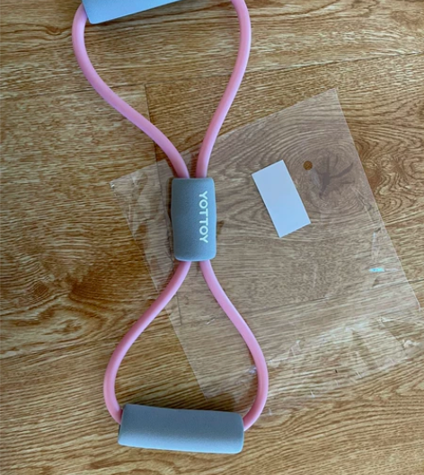 YOTTOY8字美背拉力器 全新!